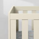 Ver imagem 6 de Berço Mini Cama Noah com Pés Retrô Natural - Areia Abra Casa