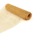 Ver imagem 1 de Tela com Glitter Ouro 25cm X 4,5m | Natal Encantado Formosinha