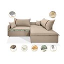 Ver imagem 3 de Sofá Valence Slim sem Caixa Premium 1,80m Softgel 33 Linho Bege