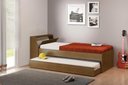 Ver imagem 6 de Quarto Solteiro Completo g. Roupa Cômoda Bicama 2 Colchões Cor:Diamond