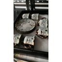 Ver imagem 2 de O Kit Xícara de Café com 12 Peças em Cerâmica Porcelana,