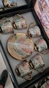 Ver imagem 3 de O Kit Xícara de Café com 12 Peças em Cerâmica Porcelana,