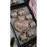 O Kit Xícara de Café com 12 Peças em Cerâmica Porcelana, - 3