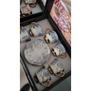 Ver imagem 4 de O Kit Xícara de Café com 12 Peças em Cerâmica Porcelana,