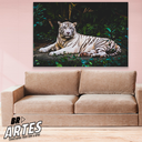 Ver imagem 4 de Quadro Tigre Branco -- BR ARTES