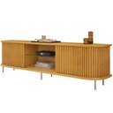 Ver imagem 1 de Rack para Sala de Estar Tv 75 Pol Atlantis D05 Cedro