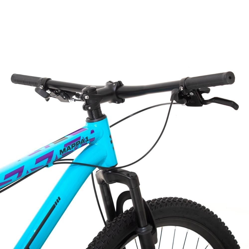 Bicicleta Aro 29 Alumínio Azul e Preto Gott Mappa1 Freios a Disco Suspensão 24v - 5