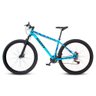 Bicicleta Aro 29 Alumínio Azul e Preto Gott Mappa1 Freios a Disco Suspensão 24v - 6