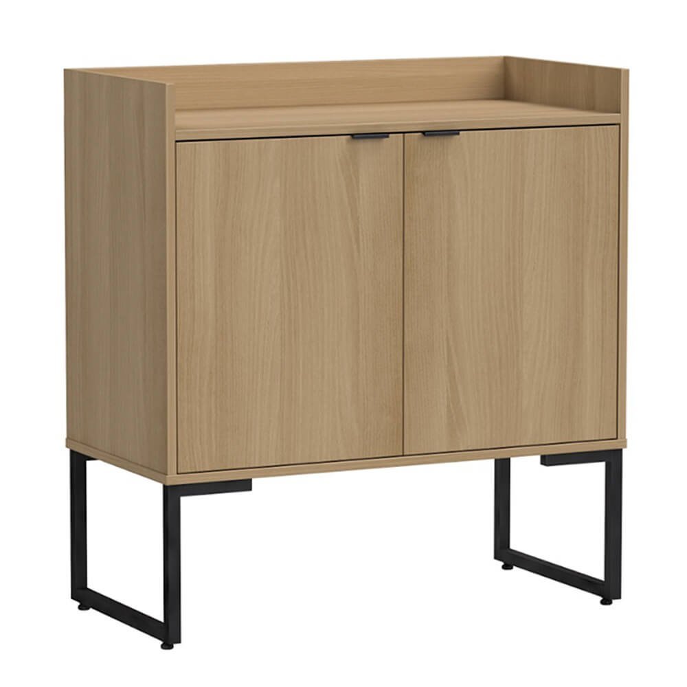 Buffet Balcão Aparador Cantinho do Café Corporativo Escritório 80cm Riviera Amadeirado Dubhome - 3