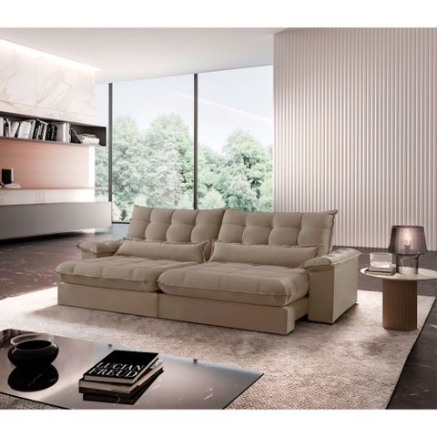 Sofá Classic Veludo 02 Módulos 100 Cm B25 Meu Sofá Online