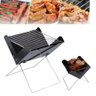 Churrasqueira Portatil a Carvao Dobravel Camping Praia Slim Completa - 6