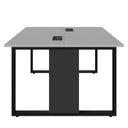 Ver imagem 4 de Mesa de Trabalho para Escritório 2 Lugares Cspre 1,20m F5 Cor:cinza Sagrado com Preto
