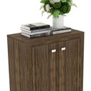 Ver imagem 3 de Balcão Escritório Com 2 Portas Multimóveis Cr25013 Nogal