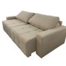 Sofá Cama Retrátil Espuma D33 Soft Almofadas Soltas Rondomóveis 342 Veludo Olinda - 6