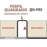 Perfil Quadrado, Aço Inox 304, Brilho  - 10 x 12 x 1800 mm - 6