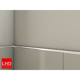 Perfil Quadrado, Aço Inox 304, Brilho  - 10 x 12 x 1800 mm - 5