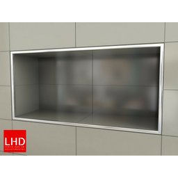 Perfil Quadrado, Aço Inox 304, Brilho  - 10 x 12 x 1800 mm - 4