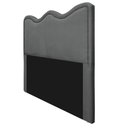 Ver imagem 4 de Cabeceira Queen Bari P02 160 cm Para Cama Box Cinza