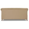 Sofa 2 Lugares Retro Polo 160cm com Almofada Linho Dourado Ezz Dourado - 5