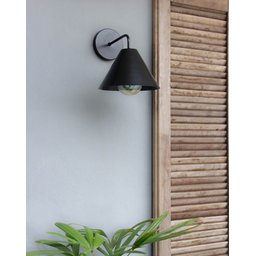Luminária de Parede Arandela Fixa Tarsila Preto - 2