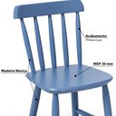 Ver imagem 4 de Mesa Infantil com 2 Cadeiras Mariah - Rosa/Azul/Menta