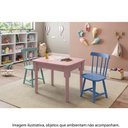 Ver mais imagens de Mesa Infantil com 2 Cadeiras Mariah - Rosa/Azul/Menta