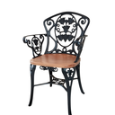 Ver imagem 4 de Conjunto de Mesa 1,60m Madeira Giratória 6 Cadeiras Malbec - Preto