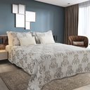 Ver imagem 6 de Kit Colcha Queen 2 Fronhas Montblanc Imperial Cinza Claro 96