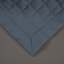Ver imagem 3 de Kit Cobre Leito Colcha Bellini Solteiro Dupla Face Percal 300 Fios Textura Matelassê 2 Peças -