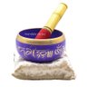 Sino Tigela Tibetana Orin Índia Roxo 10Cm + Almofada - 2