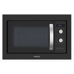 Micro-ondas de Embutir Tramontina Glass Cook 60 25 L em Vidro Temperado Preto 8 Funções - 1
