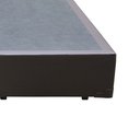 Ver imagem 3 de Cama Base Box Queen Bipartidao Sintético Marrom 27x158x198 Rr Colchões