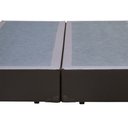 Ver imagem 4 de Cama Base Box Queen Bipartidao Sintético Marrom 27x158x198 Rr Colchões
