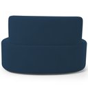 Ver mais imagens de Sofá 2 Lugares 140cm Orgânico para Sala de Estar Living Larissa L02 Suede Azul Marinho - Lyam Decor
