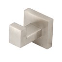 Ver imagem 1 de Porta Toalha Cabide Banheiro Quadrado Inox Escovado Metal