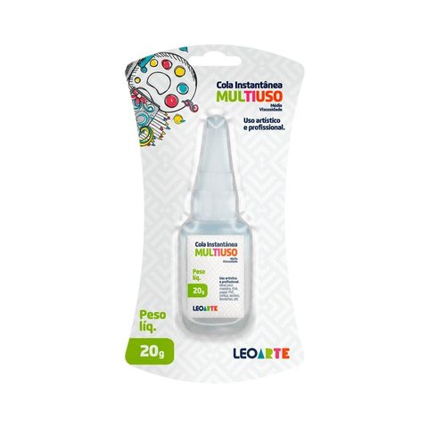 Cola Instantanea 20g Viscosidade Media Leoarte