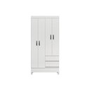 Ver imagem 1 de Guarda Roupa Solteiro 4PORTAS 4.2 Fit Branco S. Andirá