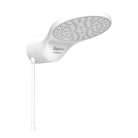 Ducha Eletrônica Moment Grande Vazão Zagonel Branco 127v 5500w