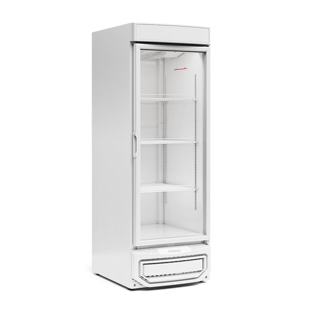 Refrigerador Vertical Frost Free GRD BR C Porta De Vidro Duplo Baixo Emissivo Gelopar V