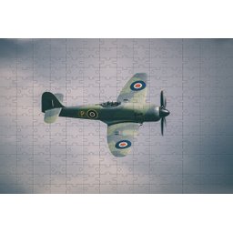 5 quebra-cabeças Aviões de guerra cognitivo para idosos - 5 - QBC 24 peças - 3
