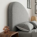Ver imagem 7 de Cabeceira Cama Box Queen Colli 160cm Estofada Orgânica Moderna Linho Cinza - Desk Design