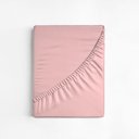 Ver imagem 1 de Lençol Avulso Casal Liso com Elástico 180 Fios - Fiori:rosa Claro