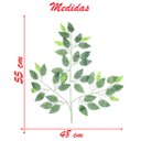 Ver imagem 2 de 24 Galhos Decoração Arranjo Fícus Artificial Planta Decorativa 55cm