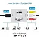 Ver imagem 3 de Mini Conversor De Video Hdmi2Av 1080P