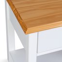 Ver imagem 6 de Mesa Lateral 1 Gaveta Madeira Maciça Louise