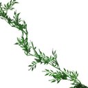 Ver imagem 1 de Galho Folhagem Ramificado Glitter Verde Natal 1,75 Metros - Art Christmas