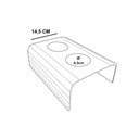 Ver imagem 5 de Bandeja Esteira para Braço de Sofá Mdf Imbuia com Porta Copos