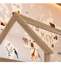 Ver imagem 3 de Cama Infantil Montessoriana com Gavetas sem Colchao Infanto Aveiro Oak/Branco - Completa Móveis