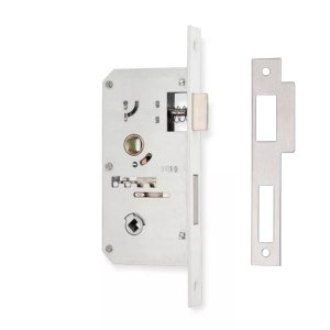 Fechadura Pado Maquina Avulsa Banheiro Concept 40mm Cromada Inox Polido