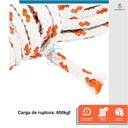 Ver imagem 3 de Corda Trançada Branca Polipropileno Amarração Carga 12mm 200 Metros - Starfer